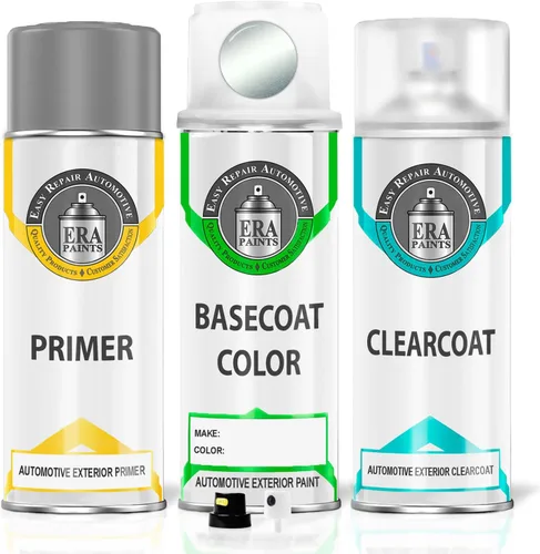 Vista 9 de ERA Paints 31C - Vitro Green Metallic para MAZDA Exact Match Automotive Touch Up Paint Spray - Kit esencial 2K