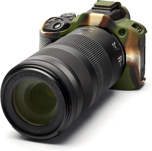 Vista 4 de easyCover estuche de cámara para Canon R50 Camuflaje