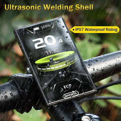Vista 5 de BAFANG Display DPC18/C010 for BBS01B BBS02B BBSHD M400, M500 Mid Motor Pedal Assist eBike Computer Display with Automatic Backlight UART/CAN Protocol