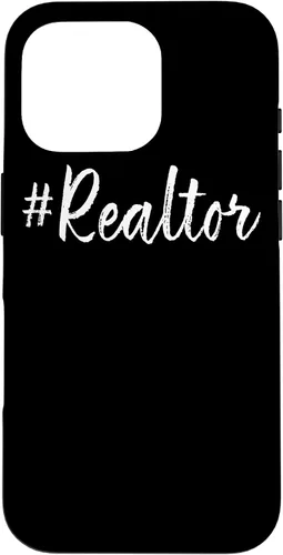 Vista 20 de Hashtag Realtor Real Estate Agent Business Gifts Funny Quote Case for iPhone 17