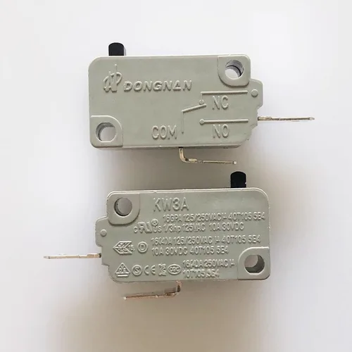 Vista 3 de KW3A 16A 250V Microinterruptor de la puerta del horno normalmente abierto (1 unids)