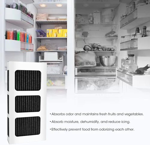Vista 5 de GLACIER FRESH Filtro de aire de repuesto para refrigerador Frigidaire, compatible con PAULTRA2, Pureair Ultra 2, Pure Air Ultra 2, Pureair Ultra ii