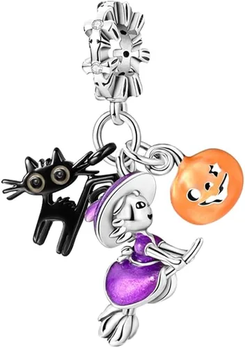 Vista 104 de LUXILLA Abalorio de plata de ley 925 para madre, hija, abuela, para familia, amor, madre, hija, abuela, para pulseras, collares, dijes, abalorios