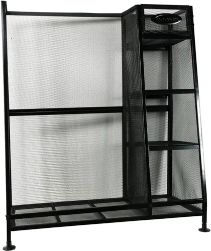 Vista 2 de Suncast Estante de almacenamiento de metal resistente para equipos de golf (4 unidades)