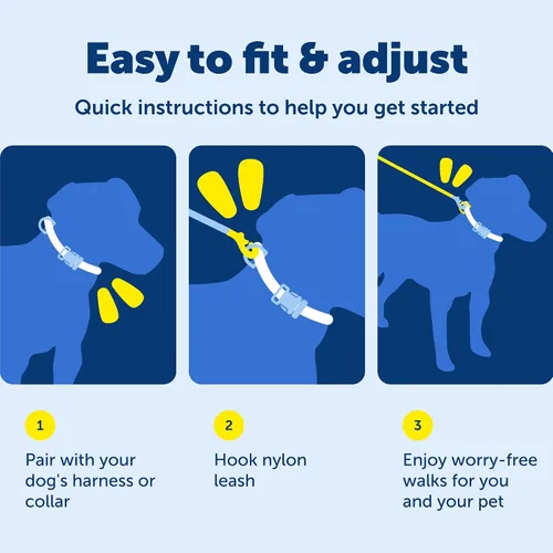 Vista 6 de PetSafe - Correa de nailon para mascotas - Correa resistente a la masticación para entrenamiento de comportamiento de gatos y perros - Compatible