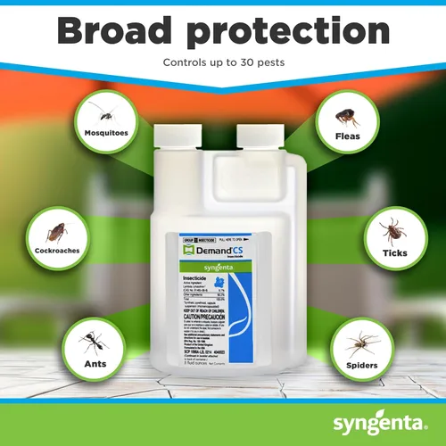 Vista 4 de Demand Cs - Productos profesionales de control de plagas, chinches, termitas, hormigas, arañas, 8 onzas