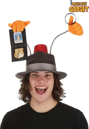 Vista 2 de Fun Costumes Sombrero de Inspector de lujo