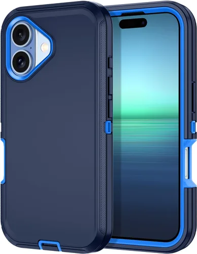 Vista 22 de I-HONVA Funda para iPhone 17 a prueba de golpes, a prueba de polvo y caídas, 3 capas de protección de cuerpo completo [sin protector de pantalla]