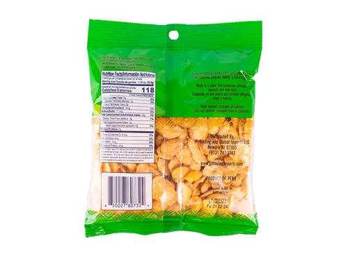 Vista 2 de Tradiciones Andinas Habas Snacks Crujientes Salados 4.59 oz - Habas Snacks Crujientes y Salados, Productos Peruanos, Habas Crujientes y Saladitos