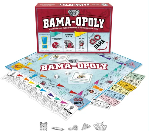 Vista 3 de Juego de mesa Bamaopoly de la Universidad de Alabama.