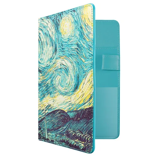 Vista 46 de CoBak Libreta para servidores de alta calidad: organizador de cartera de camarero de 5.12 x 7.91 pulgadas en piel auténtica, con 8 bolsillos
