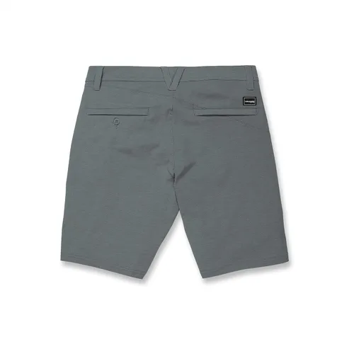 Vista 2 de Volcom Pantalones cortos híbridos regulares Frickin Cross Shred Static de 20" para hombre