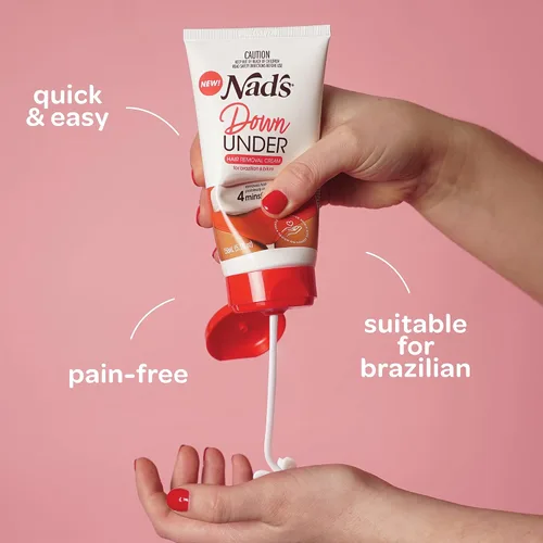 Vista 2 de Crema Nad's Down Under para Mujeres, Crema de Depilación Íntima 150 ml