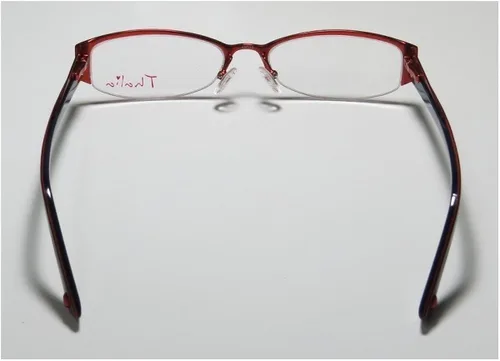 Vista 5 de Thalia Perla - Bisagras flexibles de medio borde para mujer, diseño de vanguardia, lentes auténticos