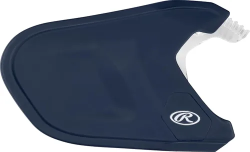Vista 13 de Rawlings Protector facial de ajuste MACH Pieza de extensión ajustable Se adapta a cascos de la serie Mach Mate Opciones LHB y RHB Negro