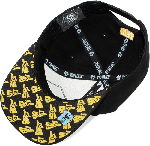 Vista 6 de Gorra Snapback de algodón ajustable para hombre 10 (N21MEX81 Negro), Águila de MéxicoNegro