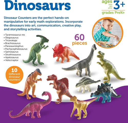 Vista 6 de Learning Resources - Juego de 60 figuras de peces para contar