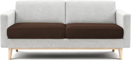 Vista 117 de CHUN YI - Funda elástica para cojín de sofá mediano, funda de asiento de sofá para mascotas, adecuada para sillón y sofá biplaza con tela lavable