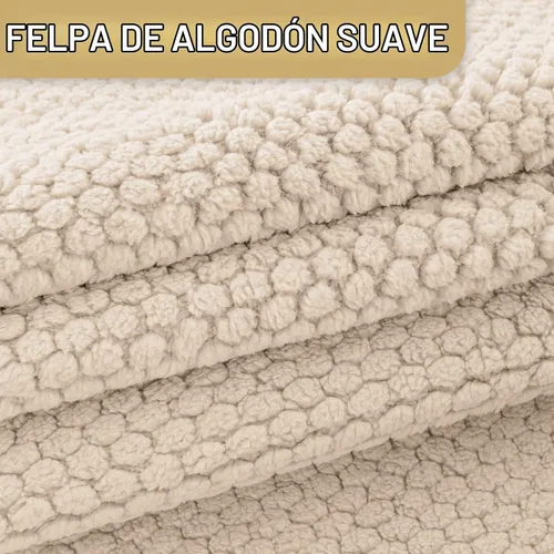 Vista 3 de H.VERSAILTEX Funda de sofá impermeable de felpa para respaldo y apoyabrazos, mullida, suave, antideslizante, lavable, funda protectora para perros