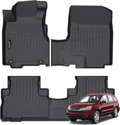 Vista 93 de Juego completo de tapetes de auto para todo tipo de clima, revestimiento automotriz para piso y maletero