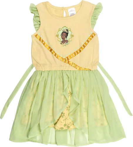 Vista 3 de Disney Princess Moana Frozen Ariel Cenicienta Tiana - Mameluco y falda para niñas pequeñas a niños grandes