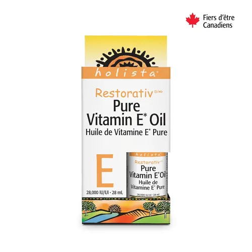 Vista 5 de Holista Restorativ Aceite Puro Vitamina E 28000 UI, 0.9 fl oz