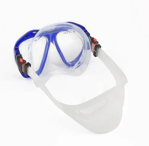 Vista 3 de EXP VISION Correa de silicona para máscara de buceo, correa de repuesto transparente para gafas de buceo, Negro