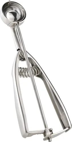 Vista 16 de Cuchara Grande de Acero Inoxidable para Muffins, Dispensador de Masa para Cupcakes, Cuchara Grande para Masa de Helado, Cupcakes y Muffins, Acero