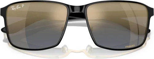 Vista 5 de Ray-Ban Rb3721ch Chromance Square Sunglasses