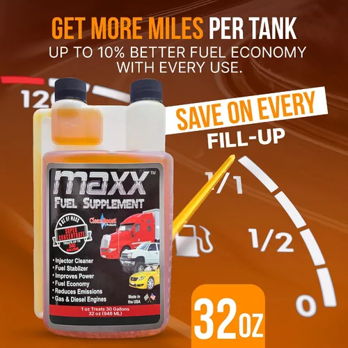 Vista 5 de CleanBoost® Maxx™ tratamiento de 32 onzas para nafta y combustible diésel, para 960 galones