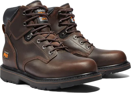Vista 2 de Timberland PRO Pit Boss - Botas de trabajo con punta suave de 6 pulgadas para hombre