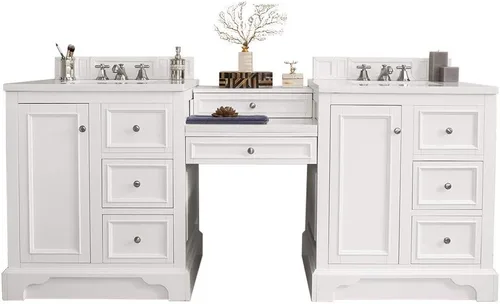 Vista 7 de James Martin Vanities De Soto Vanity en blanco brillante