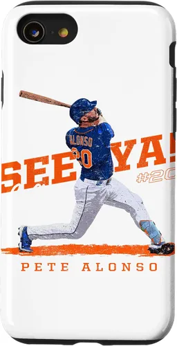 Vista 18 de Funda para iPhone 16 See Ya! Pete Alonso New York MLBPA