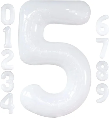 Vista 188 de KatchOn Globo negro del número 1 de 40 pulgadas, globo de feliz cumpleaños