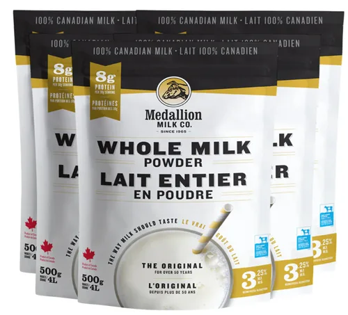 Vista 9 de Medallion Marca de leche entera en polvo 17.64 oz (1 bolsa)