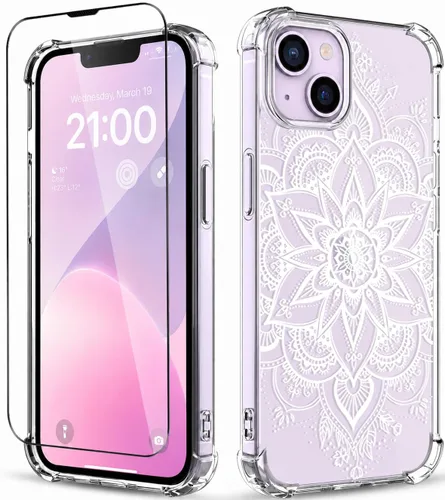 Vista 41 de Funda para iPhone 13 y iPhone 14 (6.1 pulgadas), funda protectora delgada de poliuretano termoplástico suave a prueba de golpes, bonito