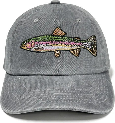 Vista 8 de Sombrero de béisbol de pesca para hombre y mujer