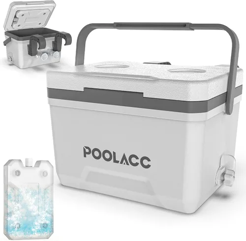Vista 9 de Portable Personal Cooler, Poolside Ice Chest Fits INTEX Pools, Hard-Sided Cooler, Bonus Ice Pack Included, For Above Ground Pool or Spa