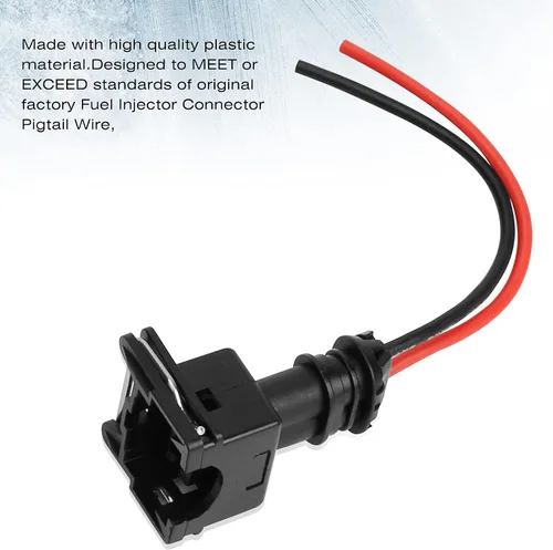 Vista 5 de 8 piezas de conector de inyector de combustible EV1 OBD1 enchufe arnés de cable de cableado coleta telar clip corte para RC, Bosch, Honda, Ford