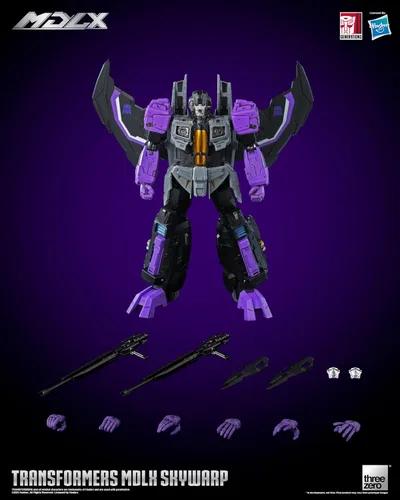 Vista 10 de Transformers: MDLX Skywarp Figura de acción