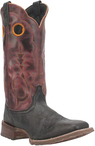 Vista 2 de Laredo Men's Isaac Square Toe Cowboy Boots Western