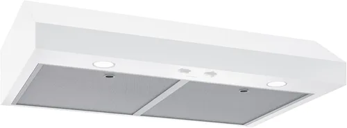 Vista 12 de Broan-NuTone Campana extractora negra de 30 pulgadas para debajo del gabinete, potencia silenciosa de confianza con 350 CFM, 1.5 Sones para una Negro