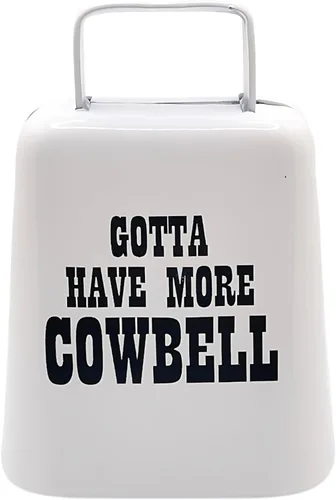 Vista 16 de Bevin Bells "Gotta Have More Cowbell" (X-Pequeño) Campana de Vaca de Kentucky con Color Cobre Hecha de Acero Fabricantes de Ruido Fuerte