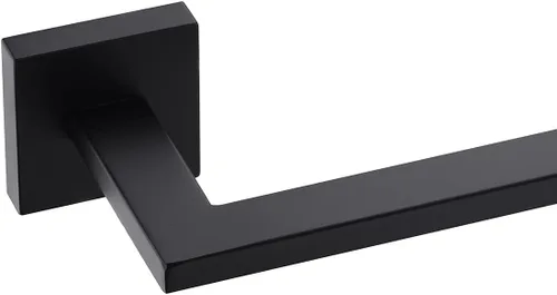 Vista 9 de Miyili Toallero de acero inoxidable SUS 304 de 12 pulgadas, color negro mate, toallero montado en la pared para baño, A06B30A