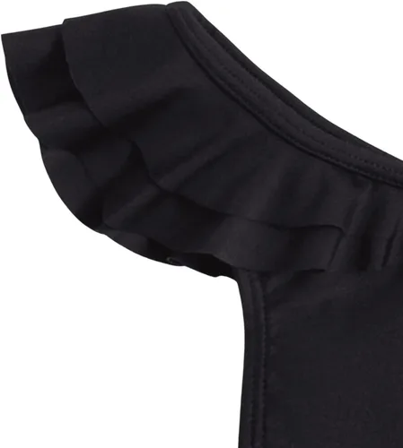 Vista 5 de Verdusa Traje de baño de bikini para mujer con ribete de volantes