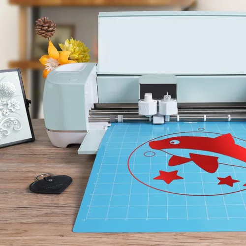 Vista 4 de REALIKE LightGrip - Alfombrilla de corte compatible con Cricut Maker 4/Maker 3/Maker/Explore 4/3/Air 2/Air/One, paquete de 2 alfombrillas de 12 x 12