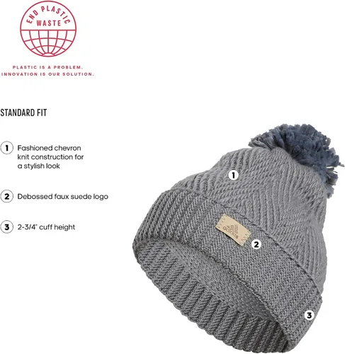 Vista 2 de adidas Gorro con pompones Twilight Ballie para mujer