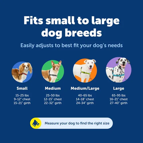 Vista 6 de PetSafe Easy Walk Deluxe Arnés para Perros, Arnés para Perros Sin Tirones – Perfecto para Entrenamiento con Correa y Arnés – Evita que las Mascotas