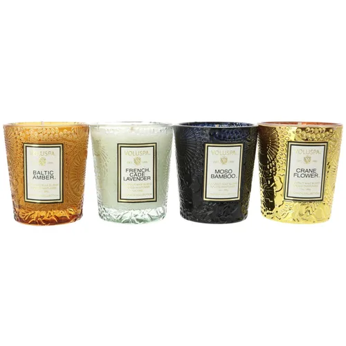 Vista 4 de Voluspa Juego de regalo de 12 velas Japonica Archive, 1 onza