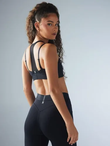 Vista 3 de Savage x Fenty Sujetador deportivo de malla de impacto medio para mujer